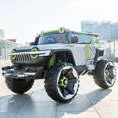 2025 Heavy Duty 4x4 Ride-On Jeep for Kids – Dual Seat, 12V10Ah Battery, Remote Control & Music System | WN-1166 Off-Road Electric Car