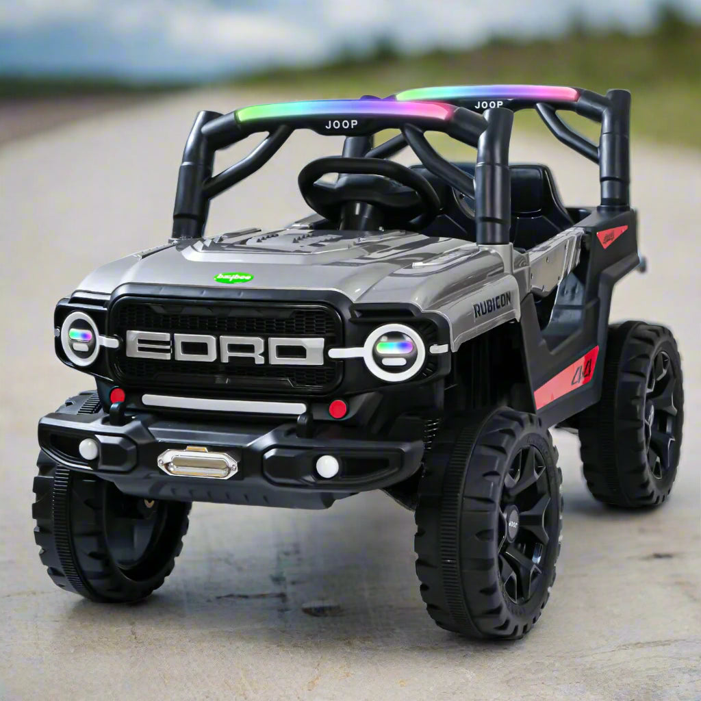 4x4 Kids Electric Ride-On Jeep with Remote Control & LED Lights – Battery Operated Car for Boys & Girls